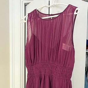 Woman’s Easy High-Neck MIDI dress Abercrombie & Fitch